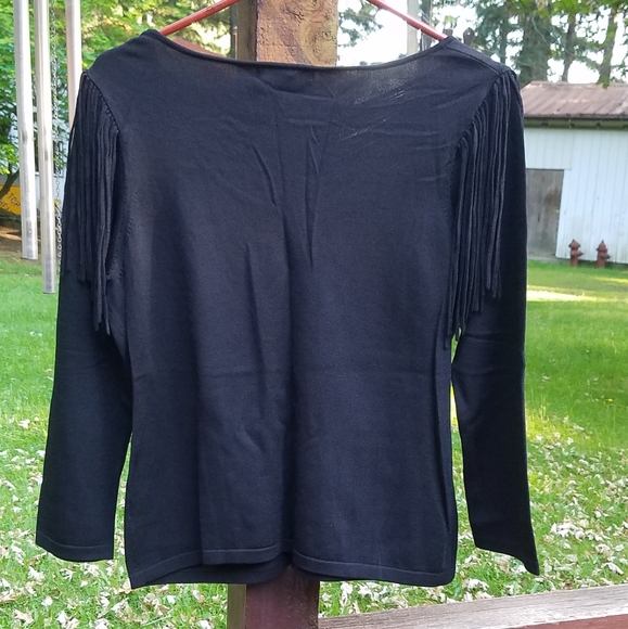 Ruby Cho Black Unique Top - Picture 4 of 8